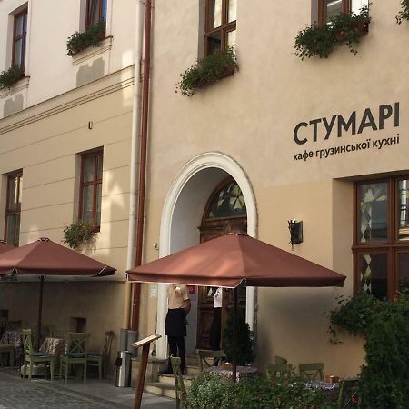 Apartment On Lesi Ukrainky 리비프 외부 사진