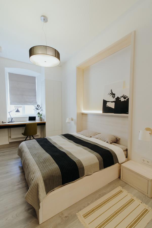 Apartment On Lesi Ukrainky 리비프 외부 사진
