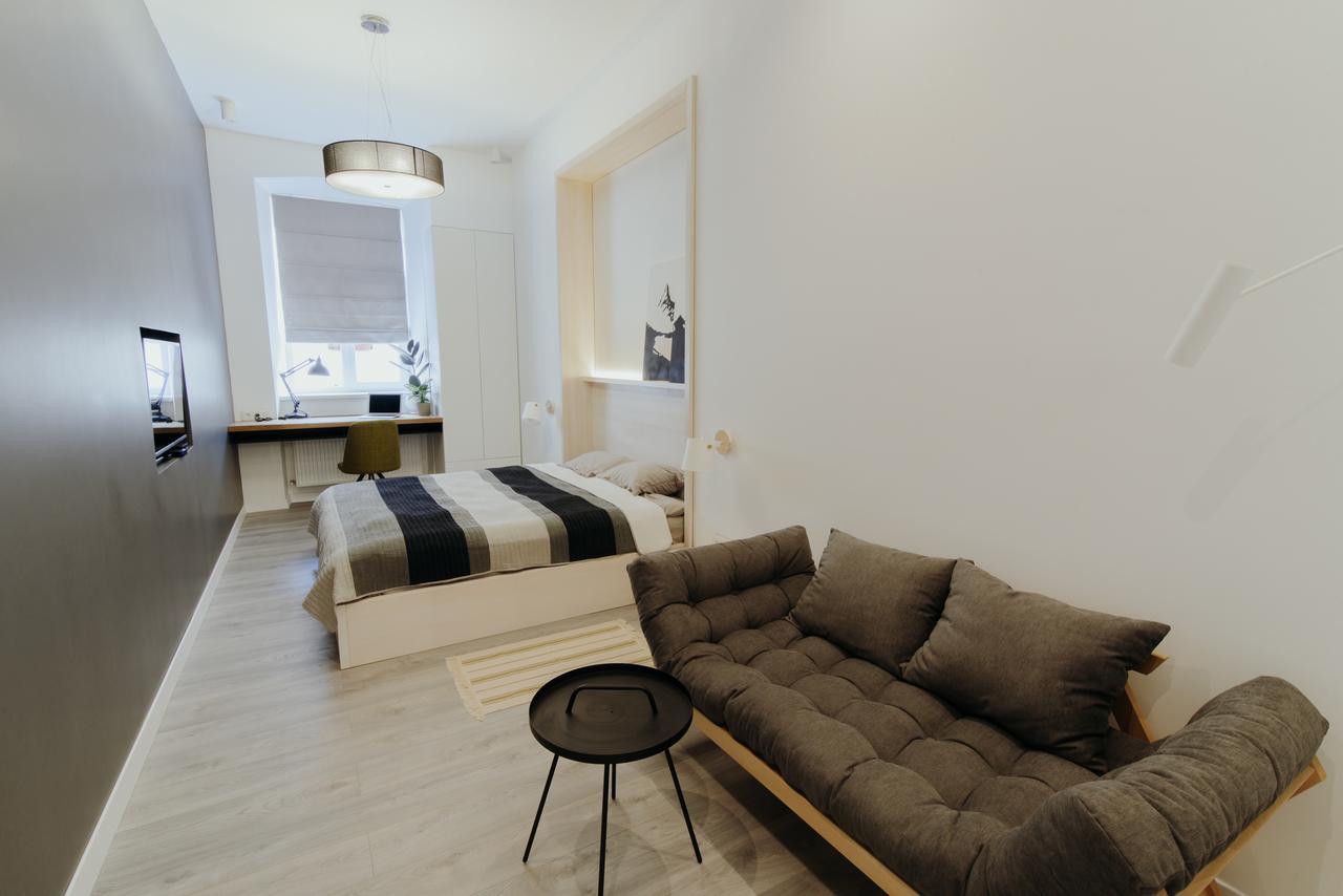 Apartment On Lesi Ukrainky 리비프 외부 사진