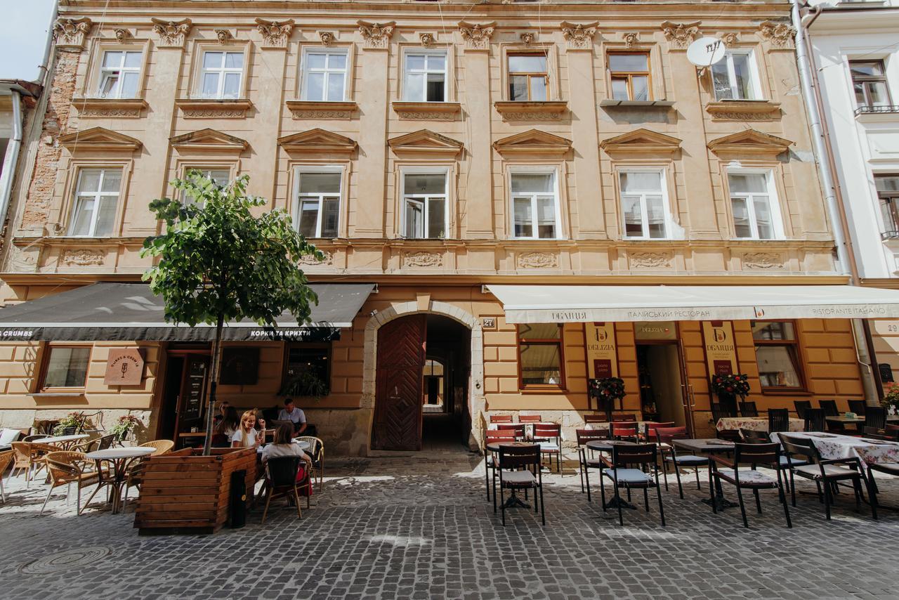 Apartment On Lesi Ukrainky 리비프 외부 사진