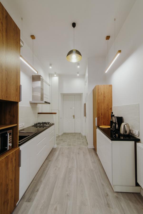 Apartment On Lesi Ukrainky 리비프 외부 사진