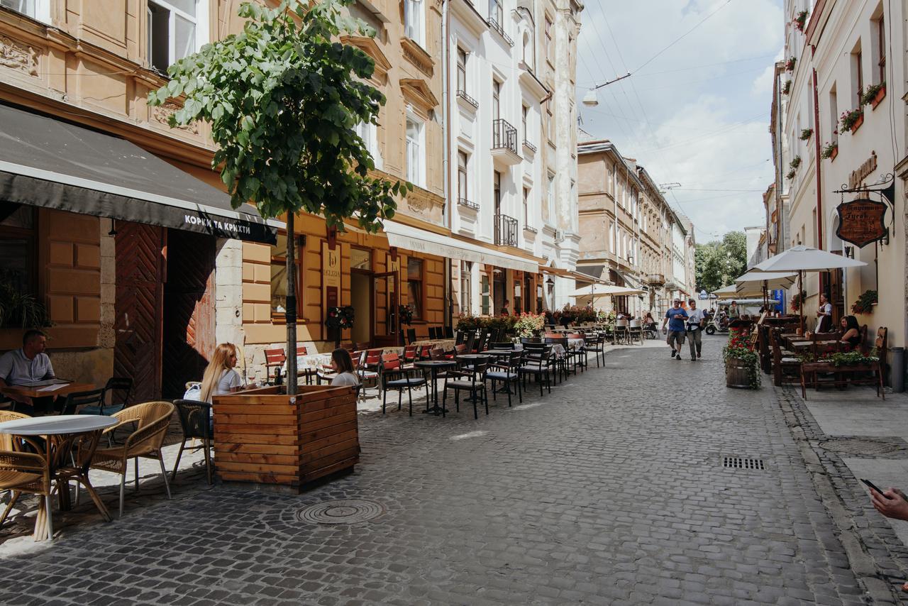Apartment On Lesi Ukrainky 리비프 외부 사진