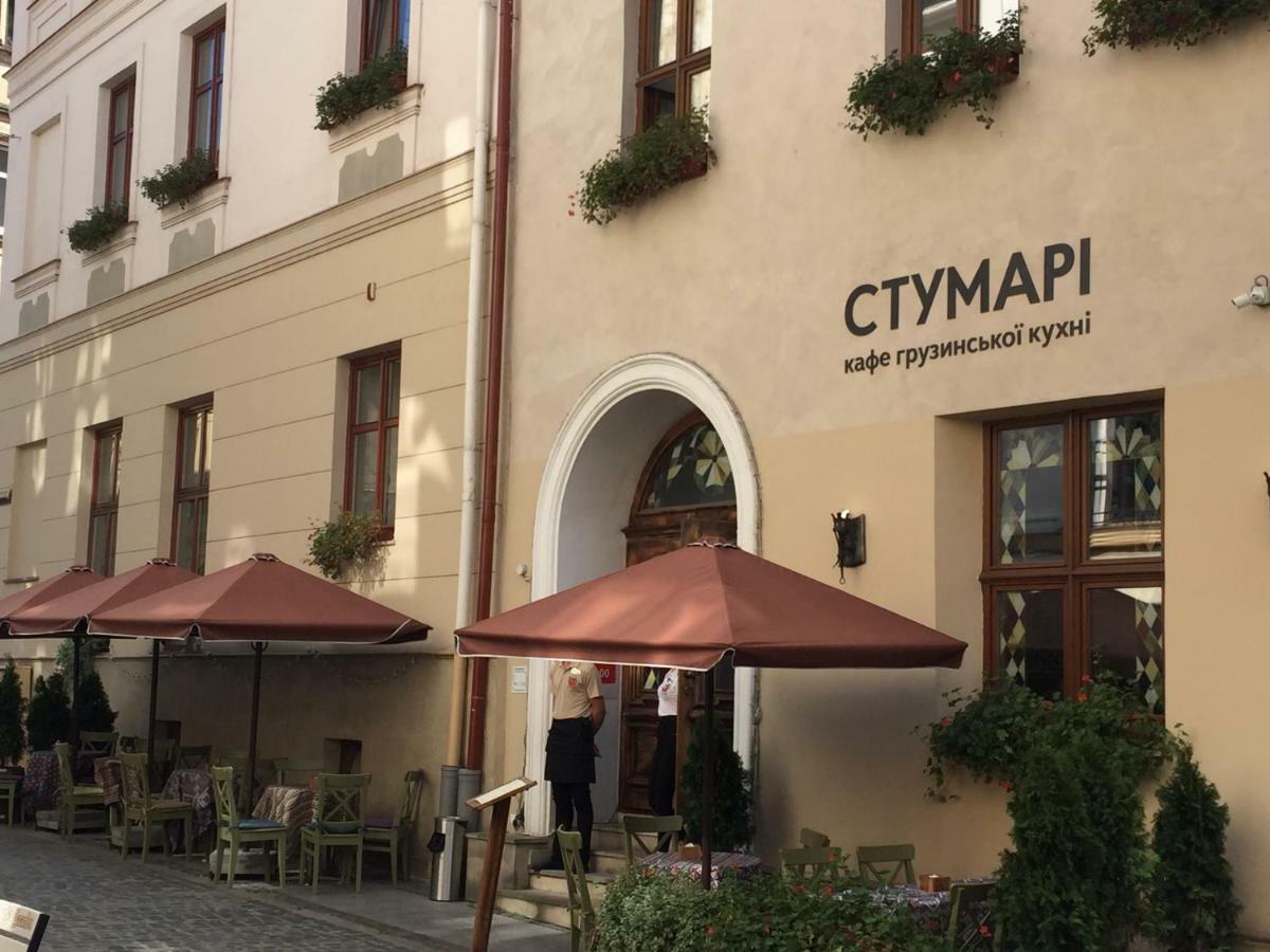 Apartment On Lesi Ukrainky 리비프 외부 사진